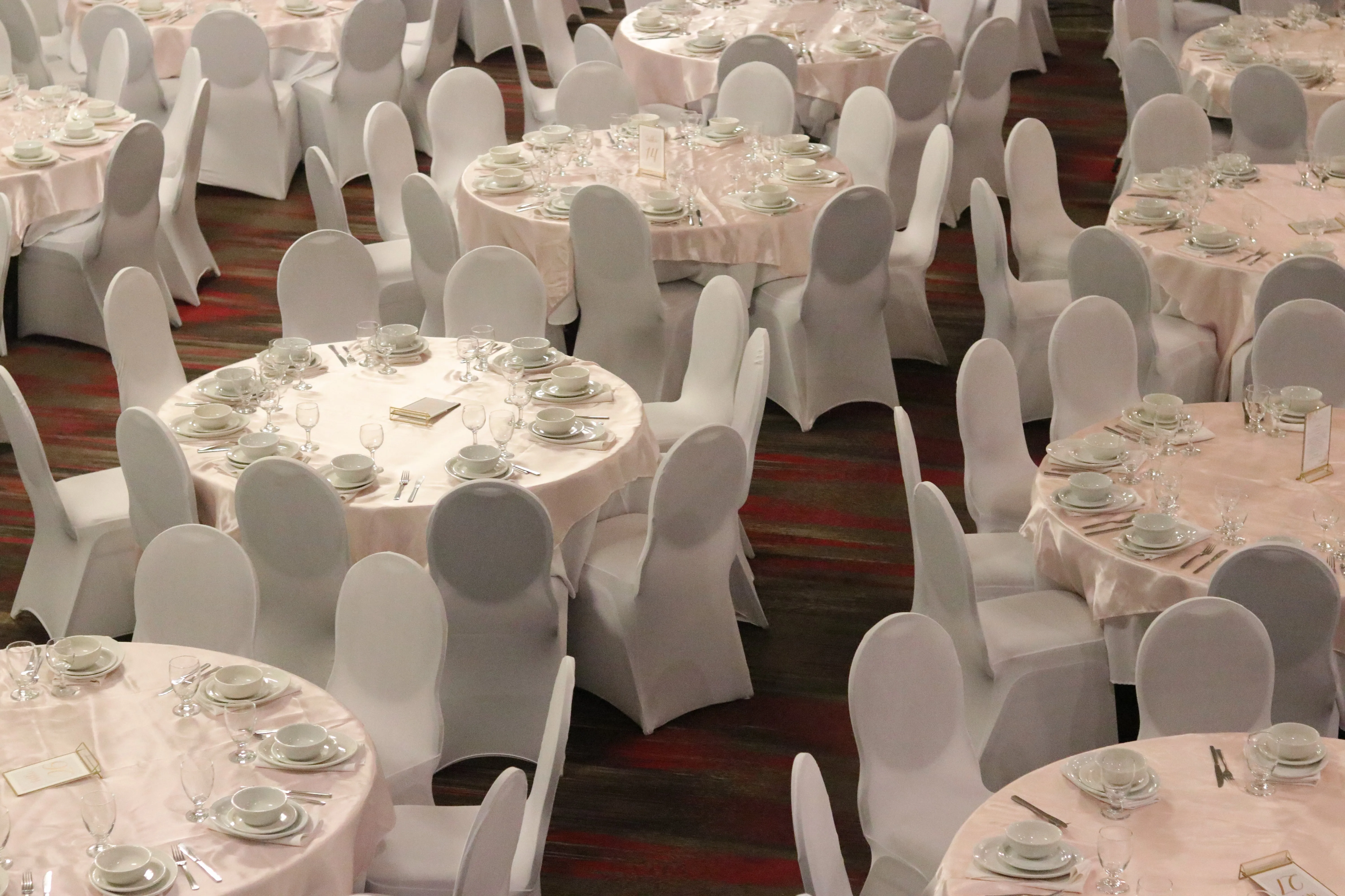 Preston event centre tables
